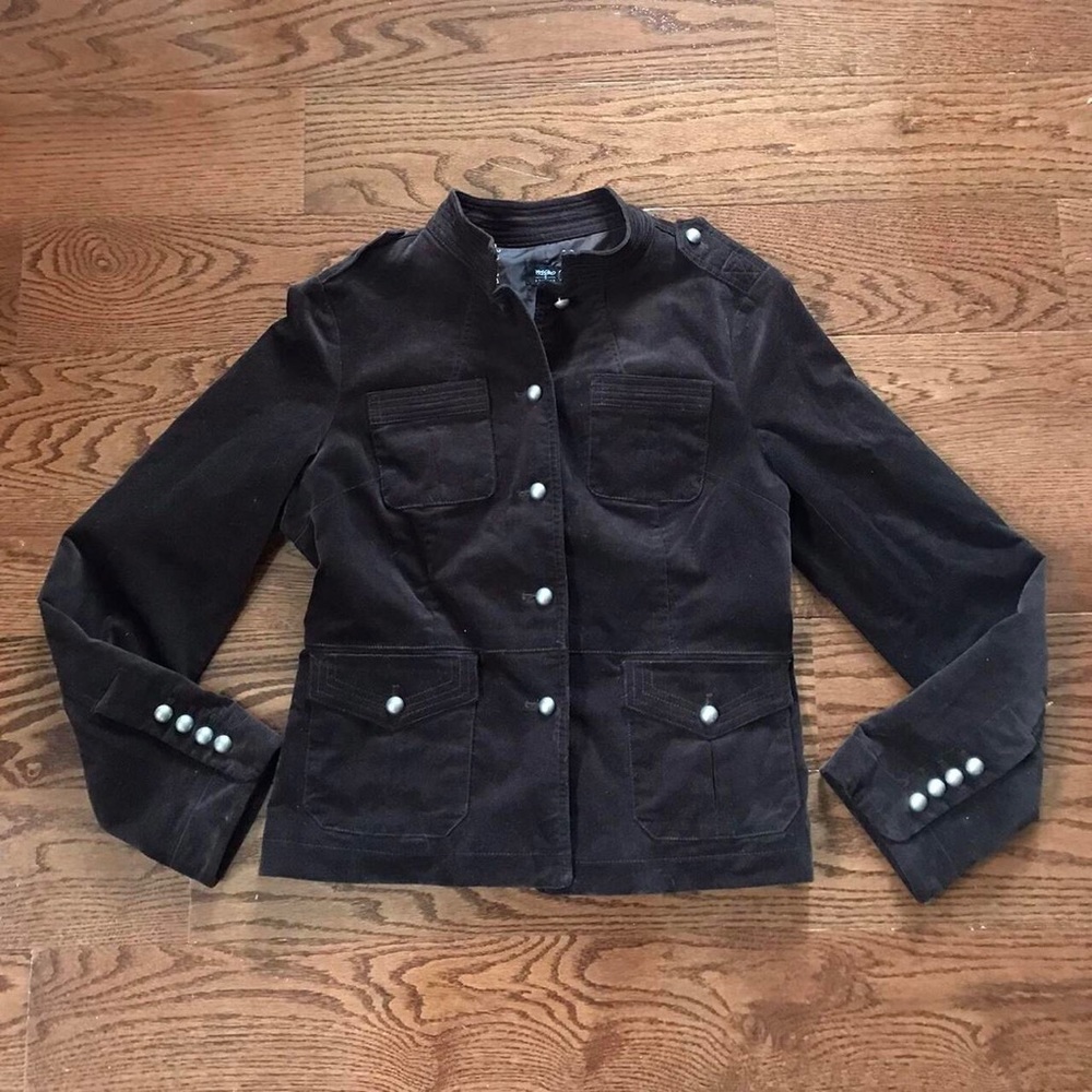 Brown Velvet Marching Band Jacket